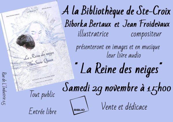 affiche Reine des neiges 29.11.25